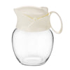 Petite Creamer Pitcher, Set of 2 (with Handle and Lid) - CRYSTALIA GLASS